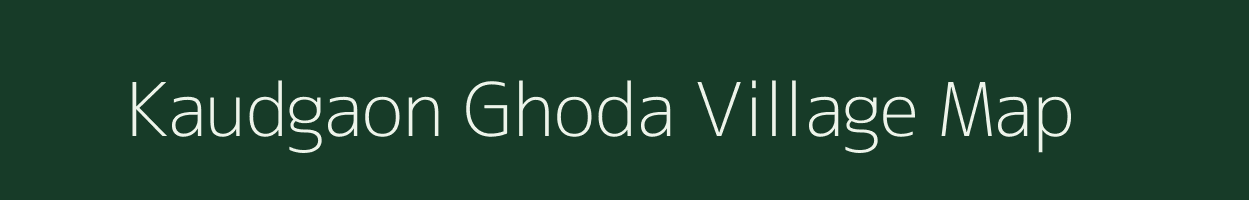 Kaudgaon Ghoda village map in Maharashtra