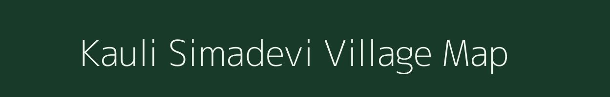 Kauli Simadevi village map in Maharashtra