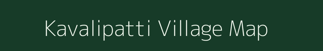 Kavalipatti village map in Tamil Nadu