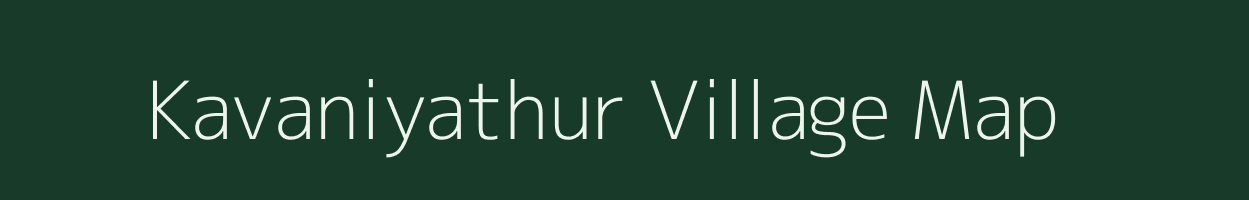 Kavaniyathur village map in Tamil Nadu