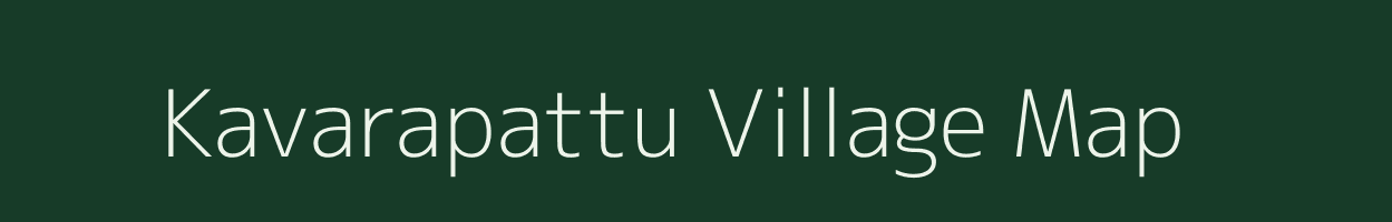 Kavarapattu village map in Tamil Nadu