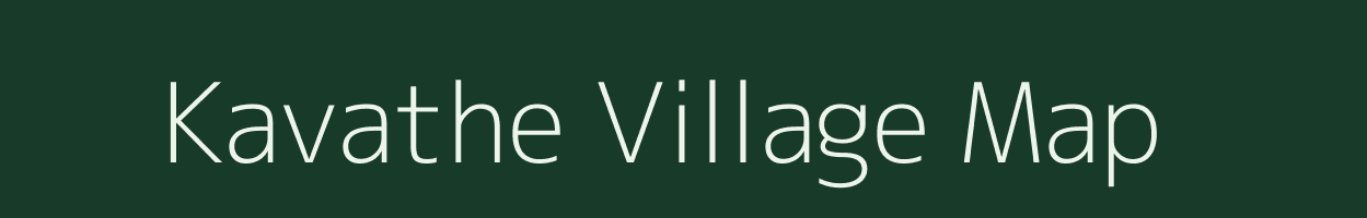 Kavathe village map in Maharashtra