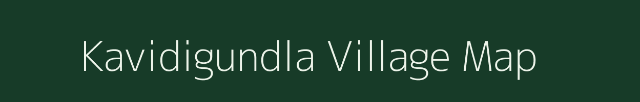 Kavidigundla village map in Andhra Pradesh