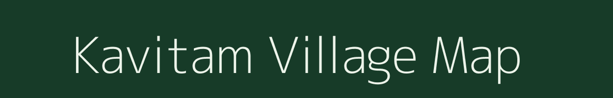 Kavitam village map in Andhra Pradesh