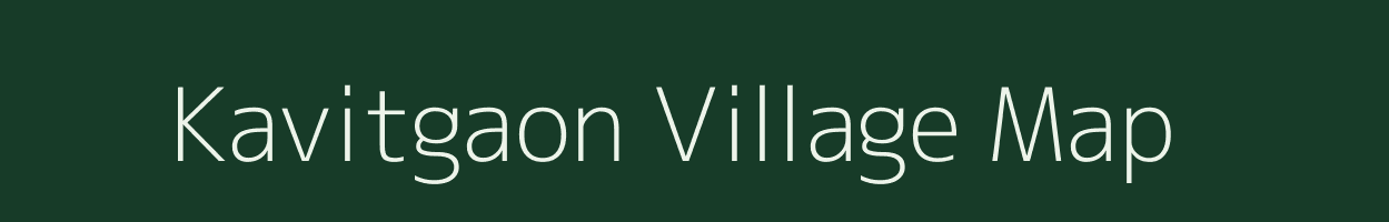 Kavitgaon village map in Maharashtra