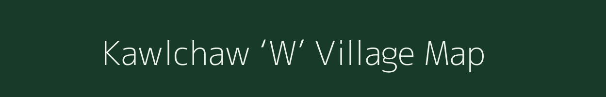 Kawlchaw ‘W’ village map in Mizoram