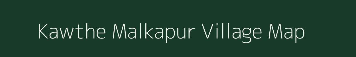 Kawthe Malkapur village map in Maharashtra