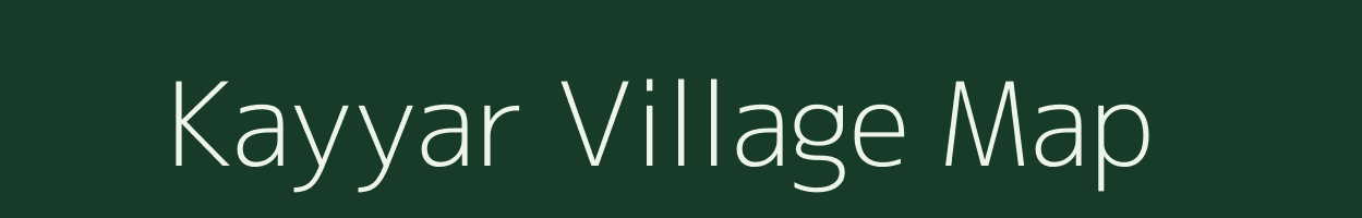 Kayyar village map in Kerala