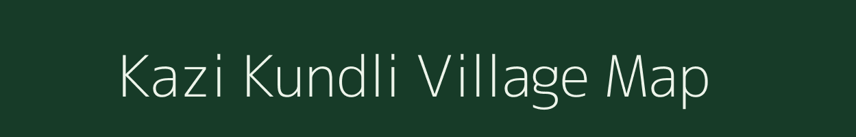 Kazi Kundli village map in Rajasthan