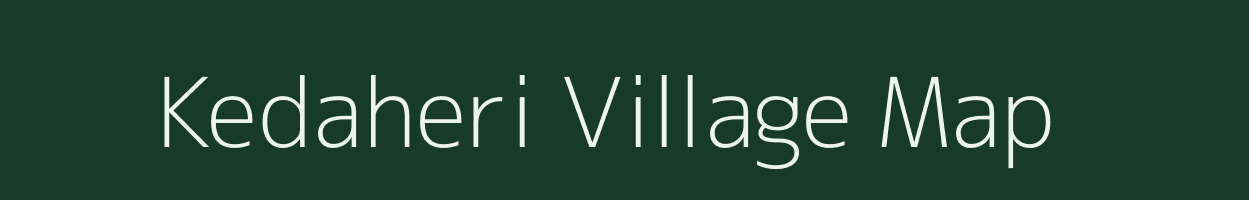 Kedaheri village map in Rajasthan