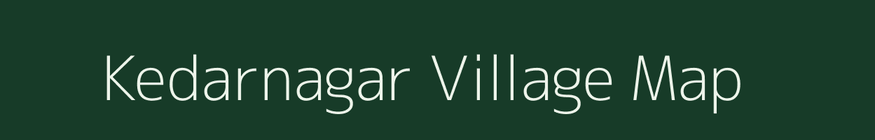 Kedarnagar village map in West Bengal