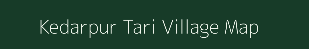 Kedarpur Tari village map in Uttar Pradesh