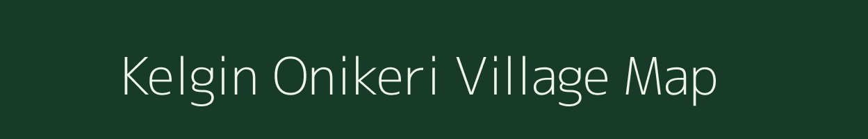 Kelgin Onikeri village map in Karnataka