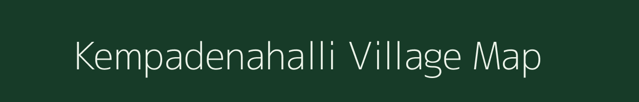 Kempadenahalli village map in Karnataka