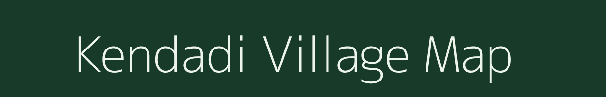 Kendadi village map in West Bengal