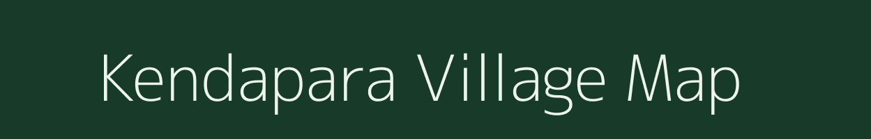 Kendapara village map in West Bengal