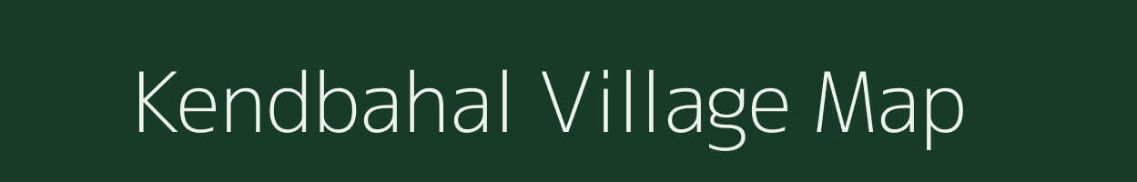 Kendbahal village map in Odisha
