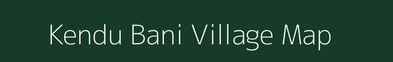 Kendu Bani village map in West Bengal