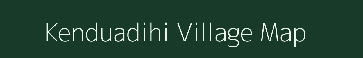 Kenduadihi village map in West Bengal