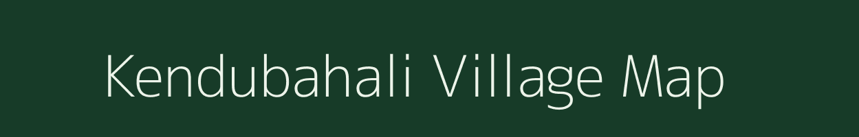 Kendubahali village map in Odisha