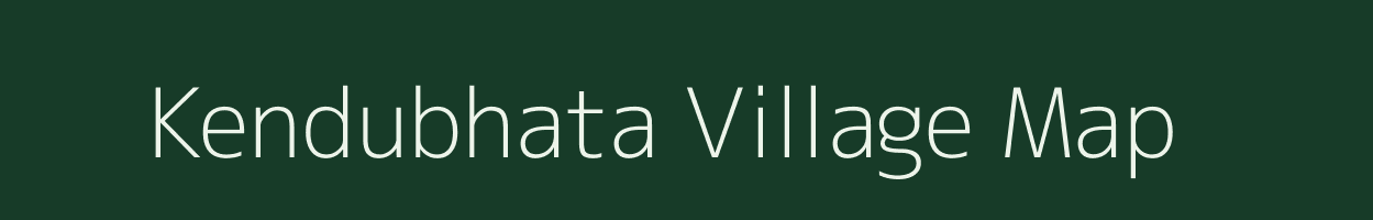 Kendubhata village map in Odisha