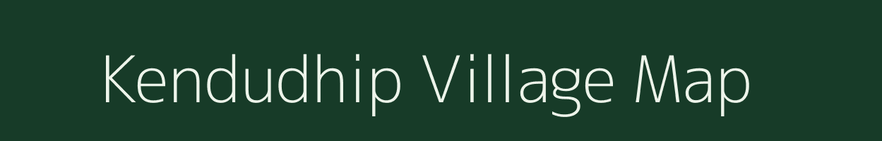 Kendudhip village map in Odisha