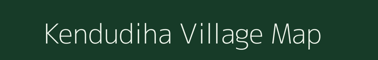 Kendudiha village map in Jharkhand