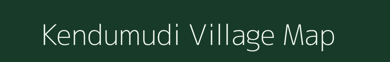 Kendumudi village map in Chhattisgarh