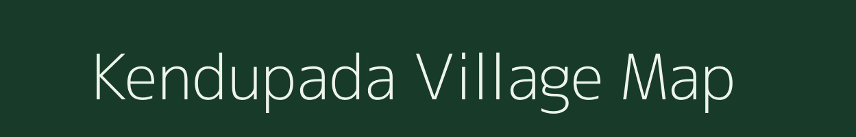 Kendupada village map in Odisha