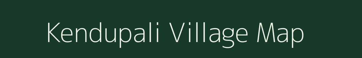 Kendupali village map in Odisha