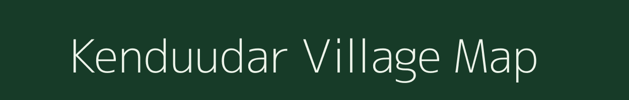 Kenduudar village map in Odisha
