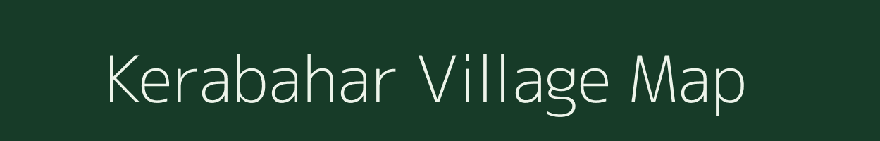 Kerabahar village map in Chhattisgarh