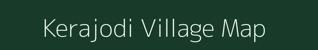 Kerajodi village map in Odisha