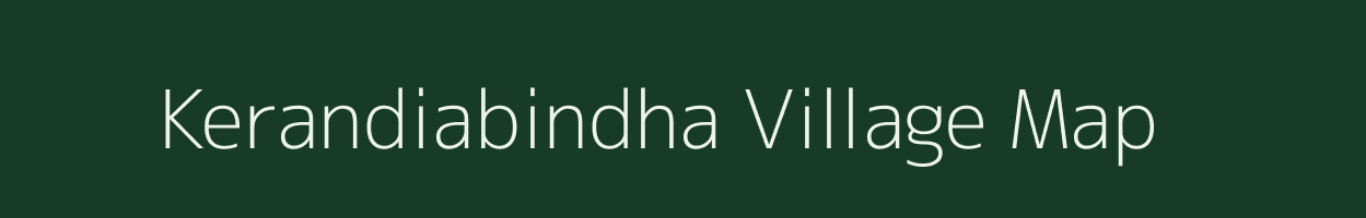 Kerandiabindha village map in Odisha