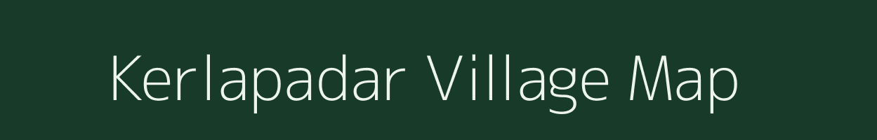 Kerlapadar village map in Rajasthan