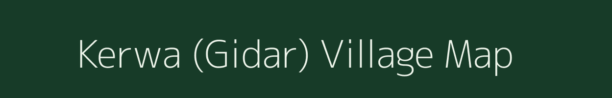 Kerwa (Gidar) village map in Jharkhand