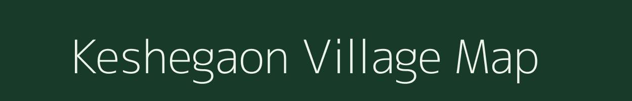 Keshegaon village map in Maharashtra