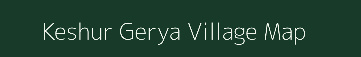 Keshur Gerya village map in West Bengal