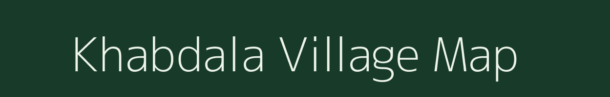 Khabdala village map in Rajasthan