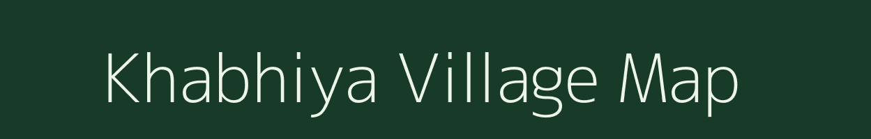 Khabhiya village map in Rajasthan