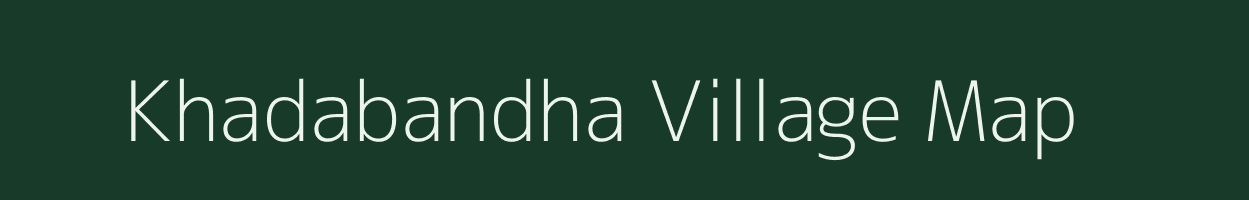 Khadabandha village map in Odisha