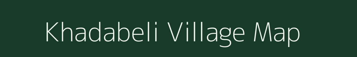 Khadabeli village map in Madhya Pradesh