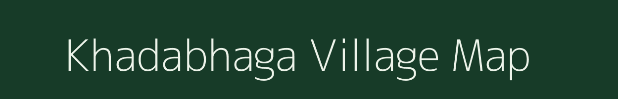 Khadabhaga village map in Odisha