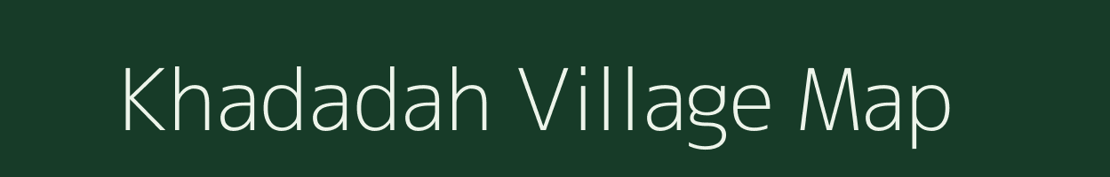 Khadadah village map in Chhattisgarh