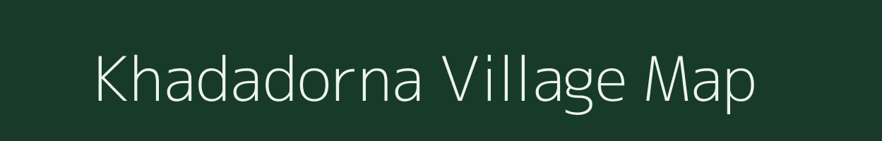 Khadadorna village map in Chhattisgarh