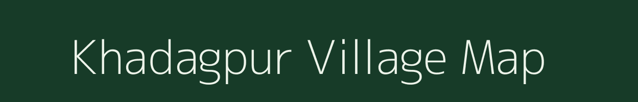 Khadagpur village map in Odisha