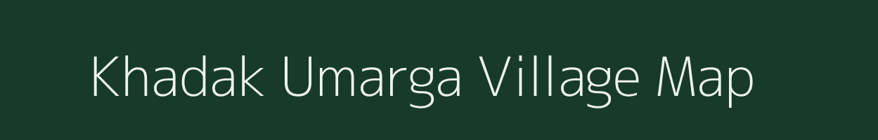 Khadak Umarga village map in Maharashtra