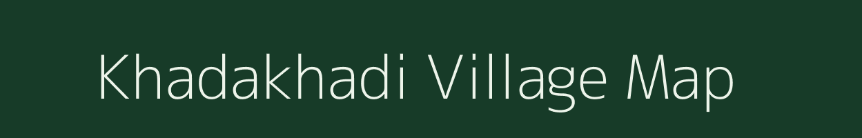 Khadakhadi village map in Odisha