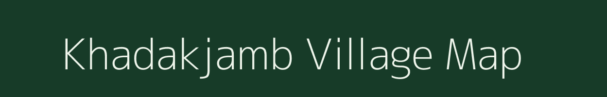 Khadakjamb village map in Maharashtra