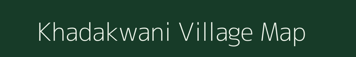 Khadakwani village map in Madhya Pradesh